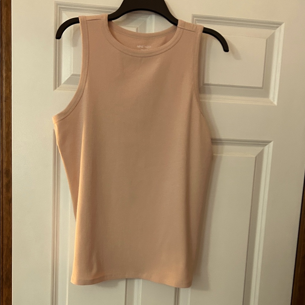 Nine West Women's Tank Top - Beige. Women’s Size XXL